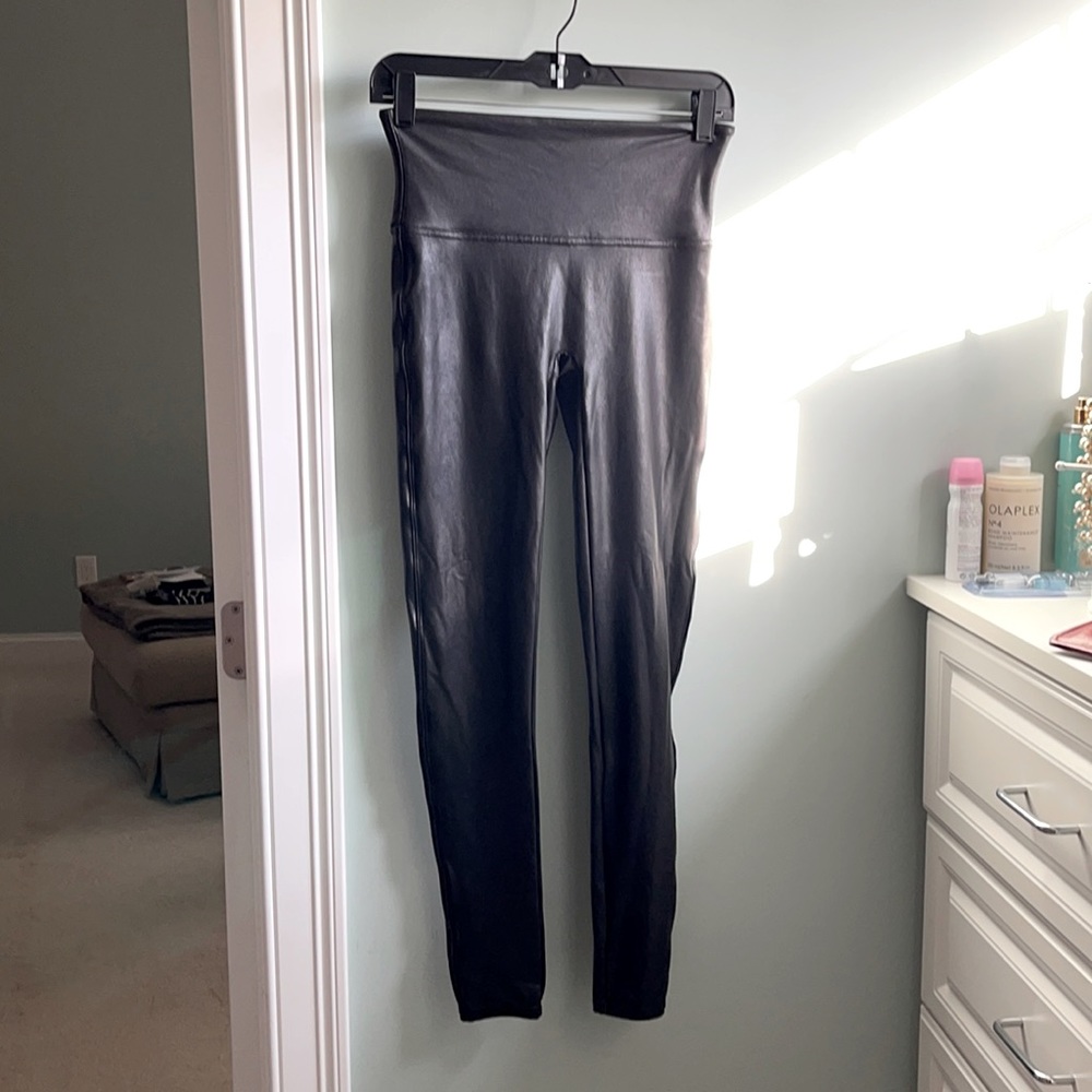 Spanx skinny black pants